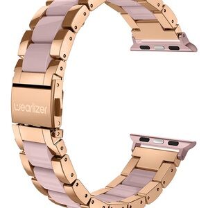 NWT Wearlizer Rose Gold and Pink Watch Band for Apple Watch